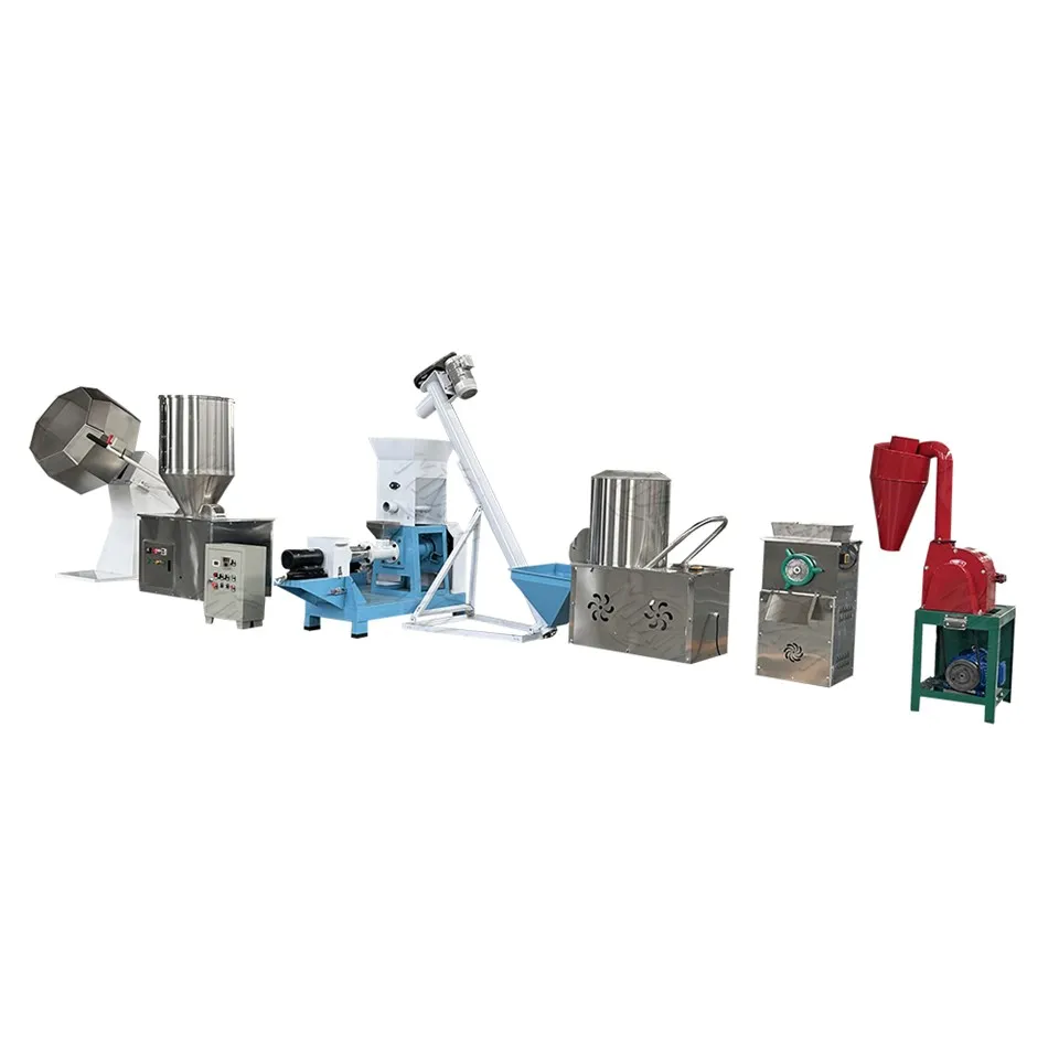 Fisch- und Garnelen -Futter -Pelletproduktionslinie