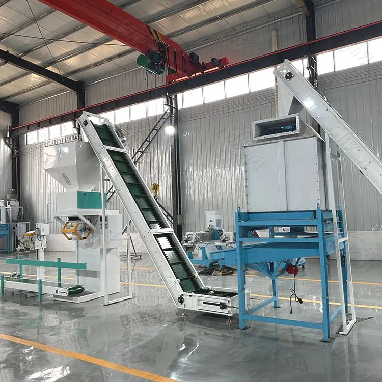 Moderne Futtermittelproduktionslinie